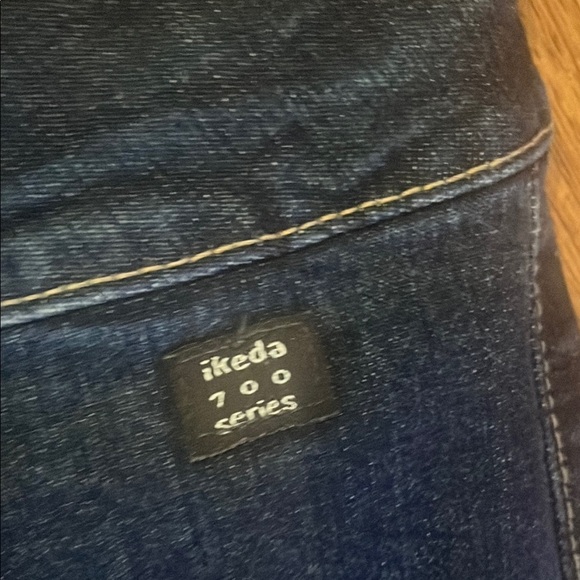 Y2K Ikeda Wide Leg Jeans with Classic Design - Picture 3 of 8